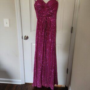 Pink Party/prom dress Size 6.